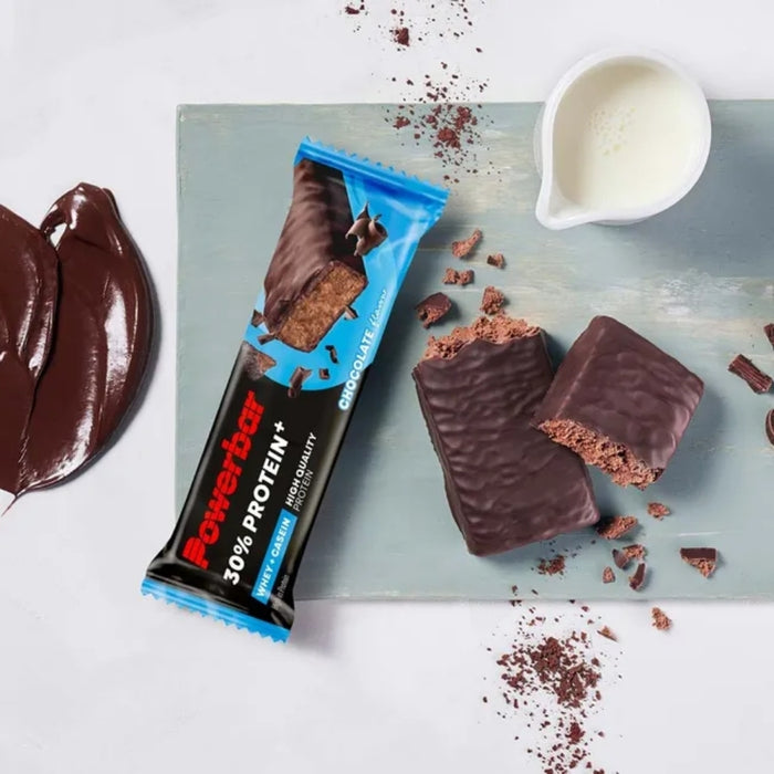 PowerBar Protein Plus 30% Chocolate Riegel, 55 g Riegel