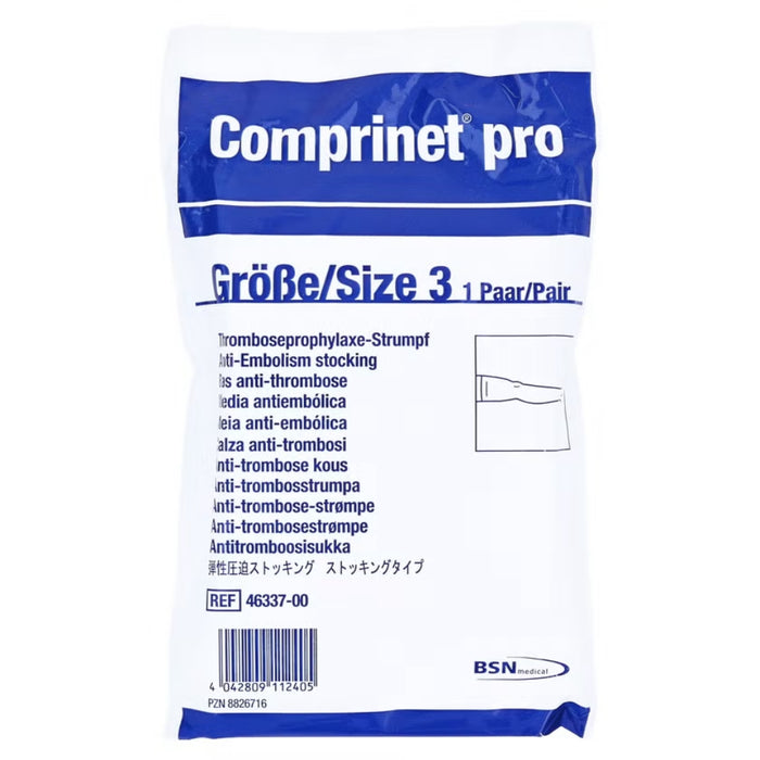 Comprinet pro oberschenkellang Gr. 3 Thromboseprophylaxe-Strumpf, 2 St. Stützstrümpfe