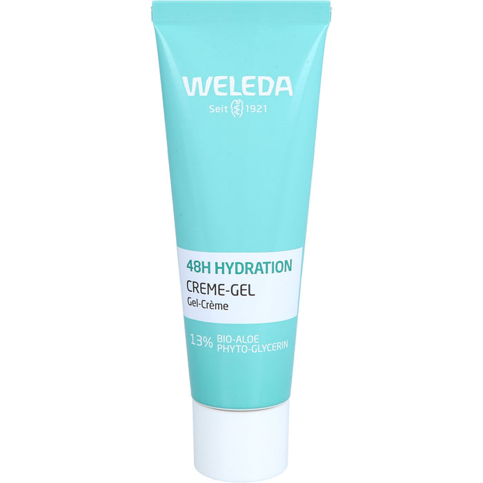 WELEDA 48H Intensive Hydration Creme-Gel für normale & trockene Haut, 30 ml Creme