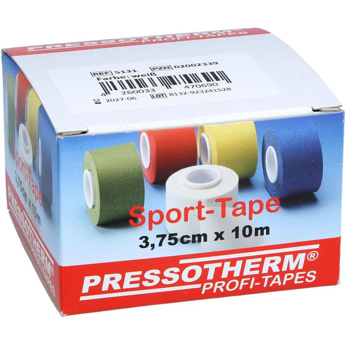 Pressotherm Sport-Tape weiß 3,8cmx10m, 1 St VER