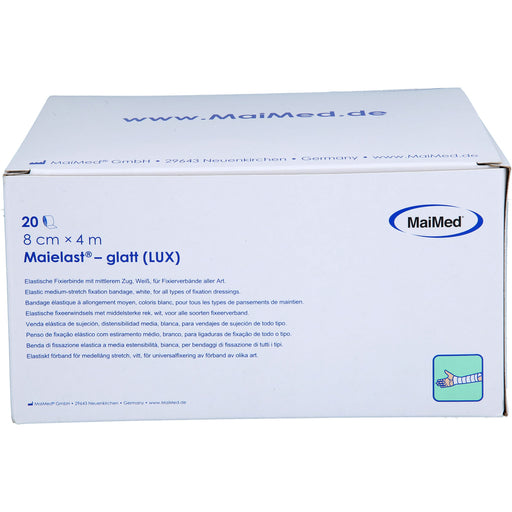 Elastische Fixierbinde 8cm x 4m in Cellophan, 20 St BIN