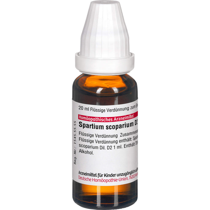 Spartium scoparium D2 DHU Dilution, 20 ml Lösung